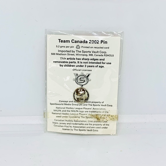 New! Team Canada 2002 collectors pin #8 - Picture 2 of 2